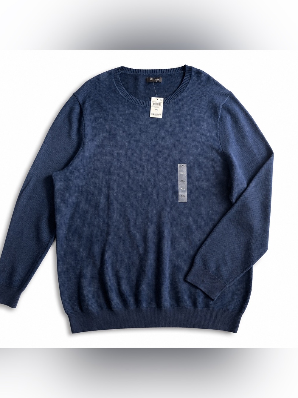 Tasso Elba Men's Navy Crewneck Sweater XXL